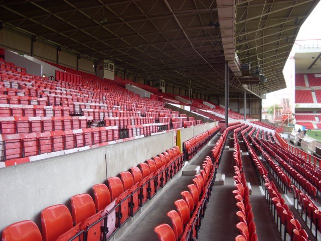 Across the Main Stand